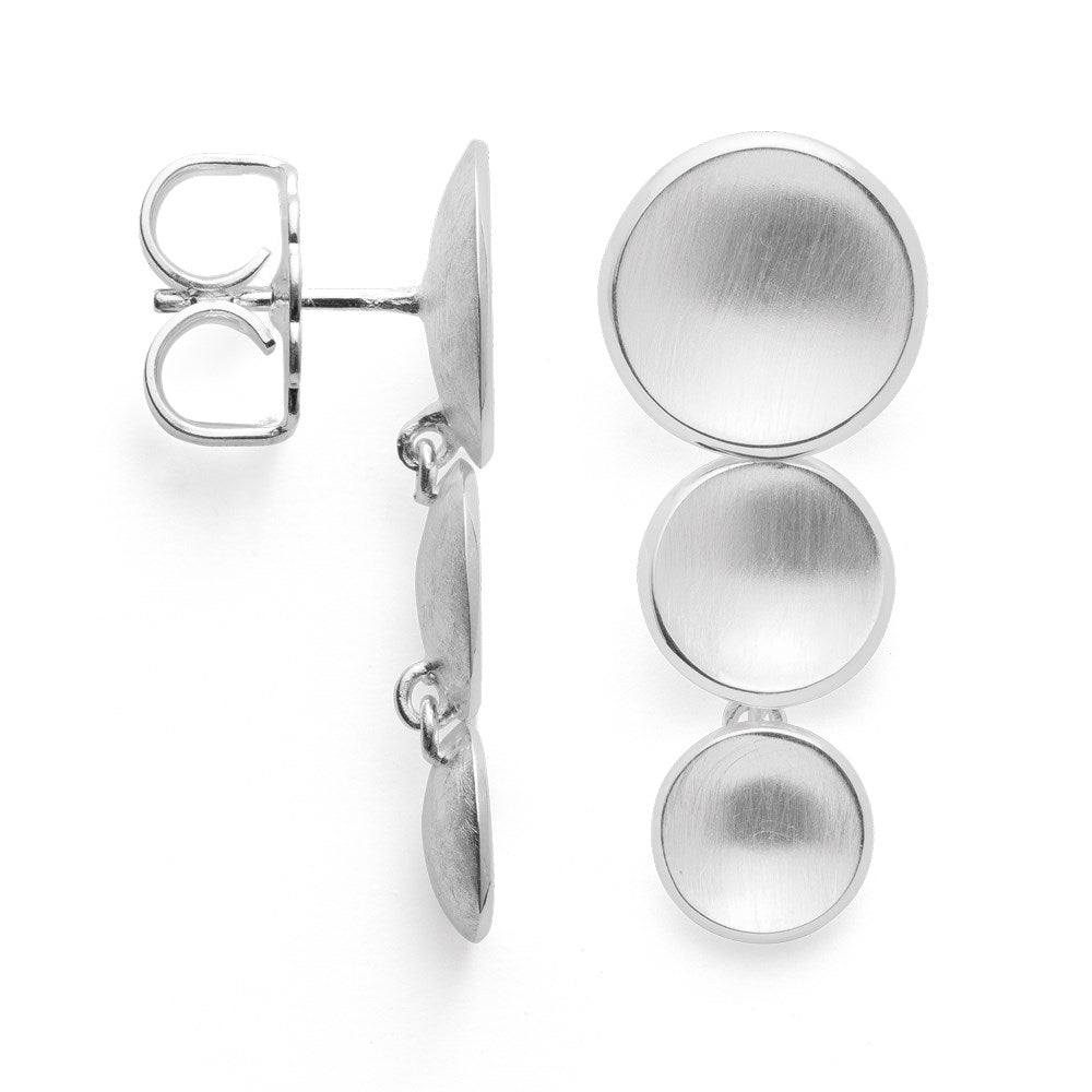 925/- Earrings matt/glossy