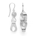 925/- ear hanger brushed