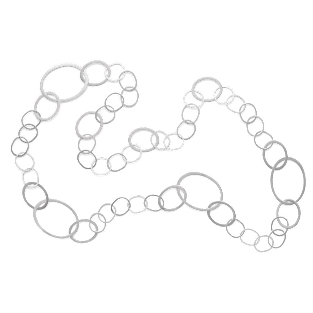 NOK 925 Necklace matt, 105cm
