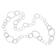 NOK 925 Necklace matt, 105cm