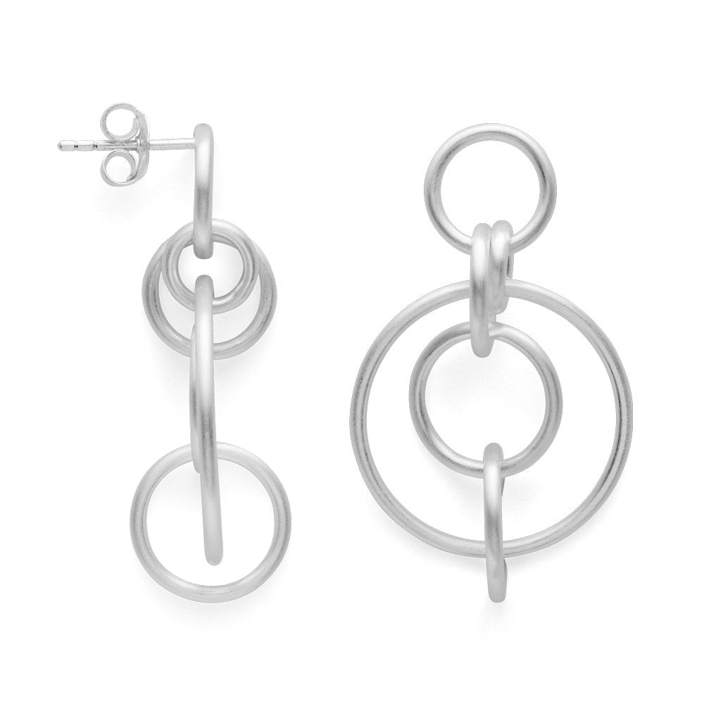 925/- Earrings matt.