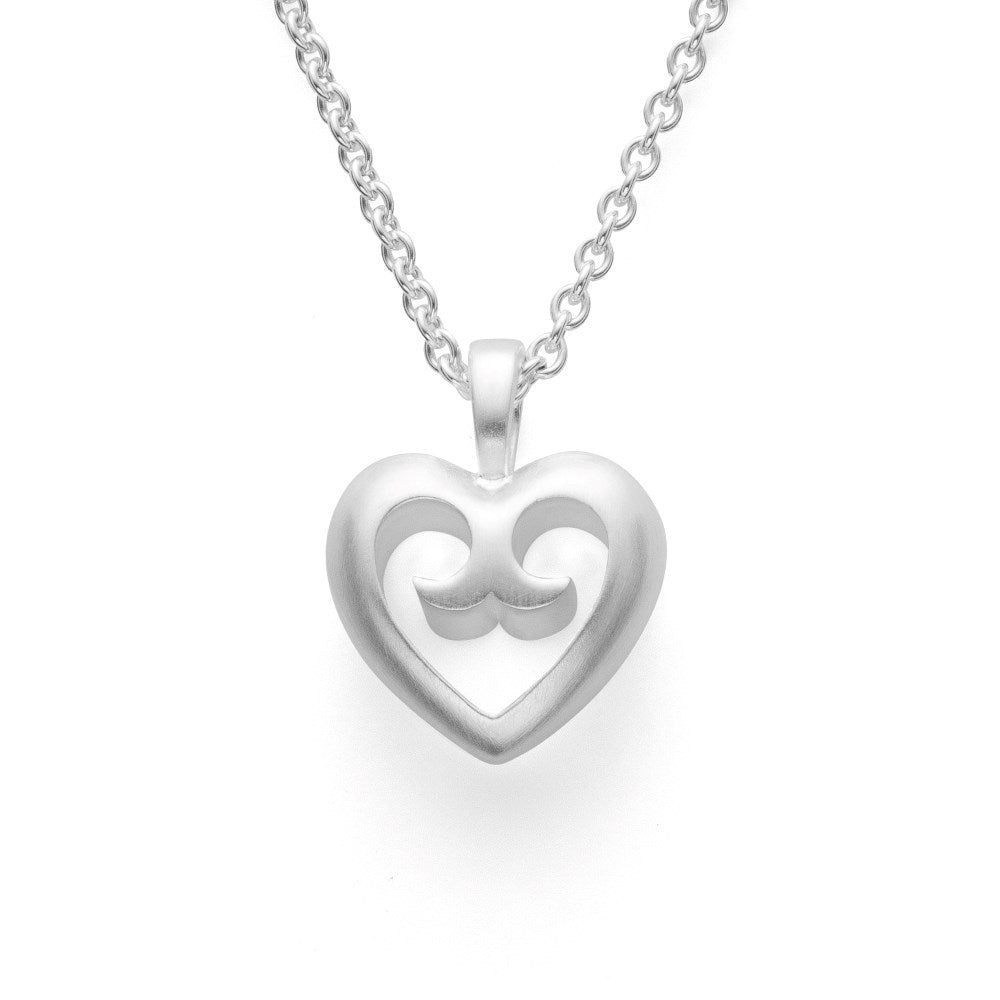 NOK 925 Anhänger mattiert.