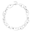 925/- necklace brushed, 46cm + 3cm