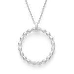 925/- Anhänger mattiert.