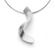 925/- pendant, matt