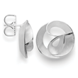 925/- earrings, brushed/glossy