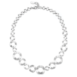 925/- necklace, matt, 46+4cm