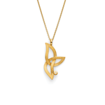 925/- vedhæng, fg., mat, dia. 0,02ct W-SI