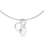 925/- Anhänger, mattiert