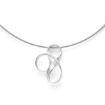 925/- pendant, matt