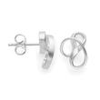 925/- earrings, matt