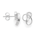 925/- earrings, matt