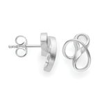 925/- earrings, matt