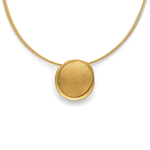 925/- vedhæng, fg., mat/special textured