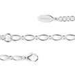 925/- bracelet, matt, 19+3cm