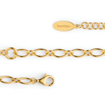 925/- armbånd, fg., poliert, 45+3cm
