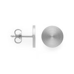 925/- Ohrhänger, matt/glänzend, 8mm