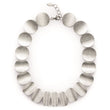 925/- highlight necklace, matt/polished, 45+3cm