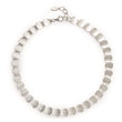925/- necklace, matt, 45+3cm