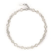 925/- necklace, matt, 45+3cm
