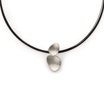 925/- pendant, matt/polished