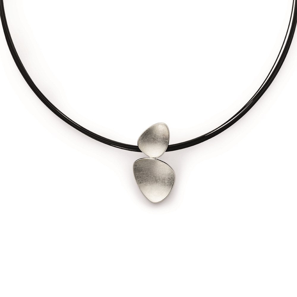 925/- pendant, matt/polished