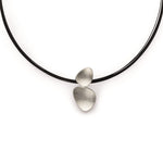 925/- pendant, matt/polished