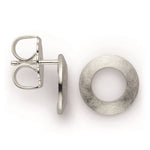 925/- ear studs, matt