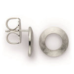 925/- ear studs, matt