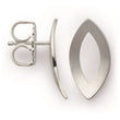 925/- ear studs, matt