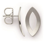 925/- ear studs, matt