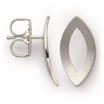 925/- ear studs, matt