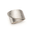 925/- ring, matt/polished