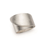 925/- ring, matt/polished