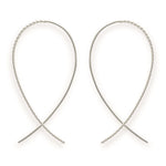 925/- earrings, matt