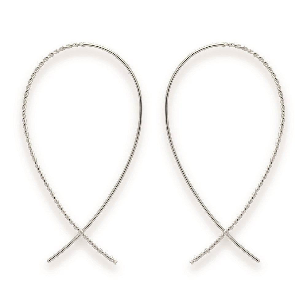 925/- earrings, polished