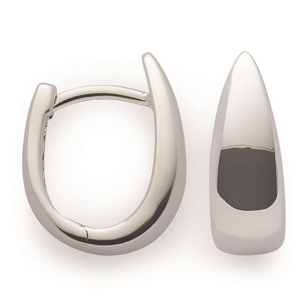 925/- hinge earrings, polished