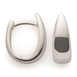 925/- hinge earrings, polished