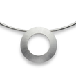 925/- pendant, rhodium-plated, satin matt