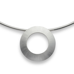 925/- Anhänger, rhodiniert, mattiert
