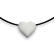 925/- pendant, rh-plated, scratch matt/polished