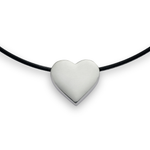 925/- Anhänger, rhodiniert, kratzmatt/poliert