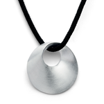 925/- Anhänger, rhodiniert, mattiert