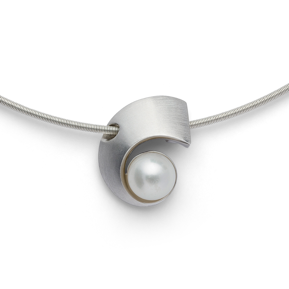 925/-pendant,rh-plated,matt/pol,cultur.pearl3,18ct