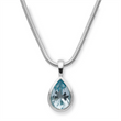 925/pendant,rh-plated,polished,blue topaz 1,97ct