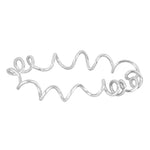 Silver rhod. Bangle 65mm