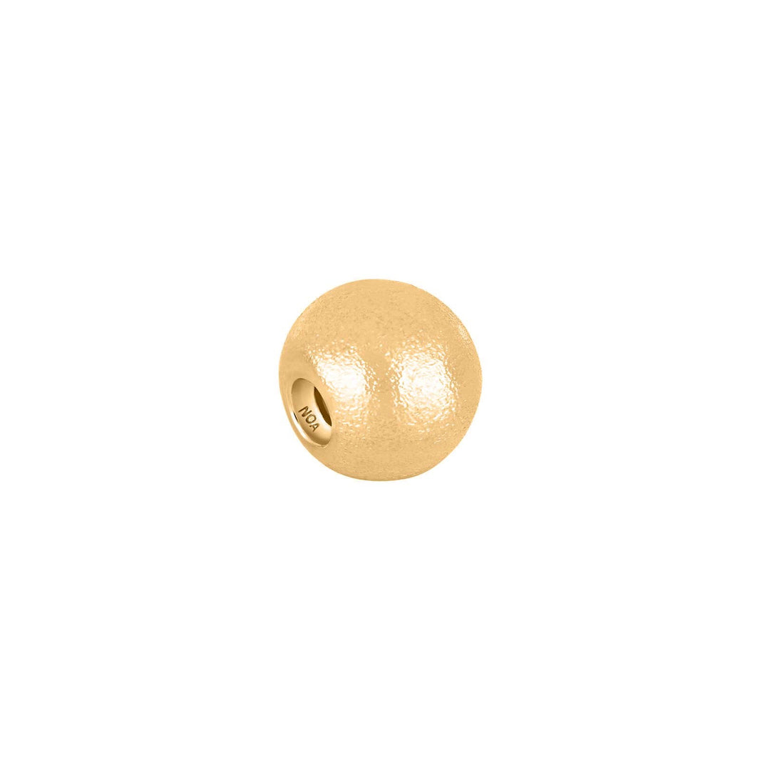 Silver ball system-lock mat 12mm - Gold plated
