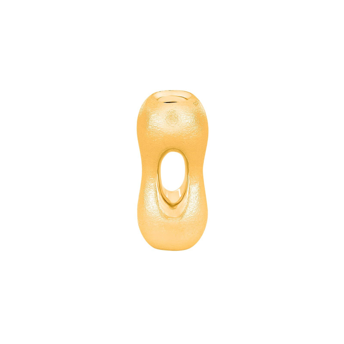 Silver Organic system lock - Gold plated