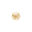 Silver system-lock ball w. hearts 12mm