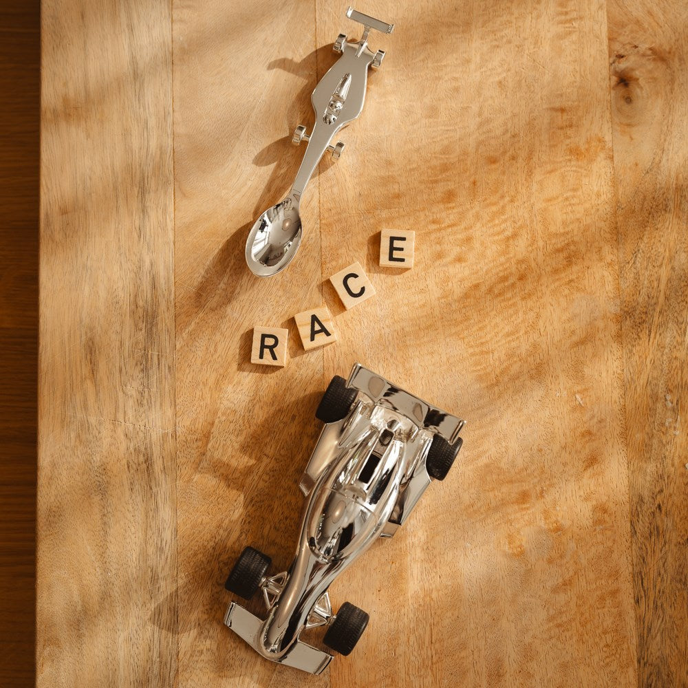 Spardose Rennwagen